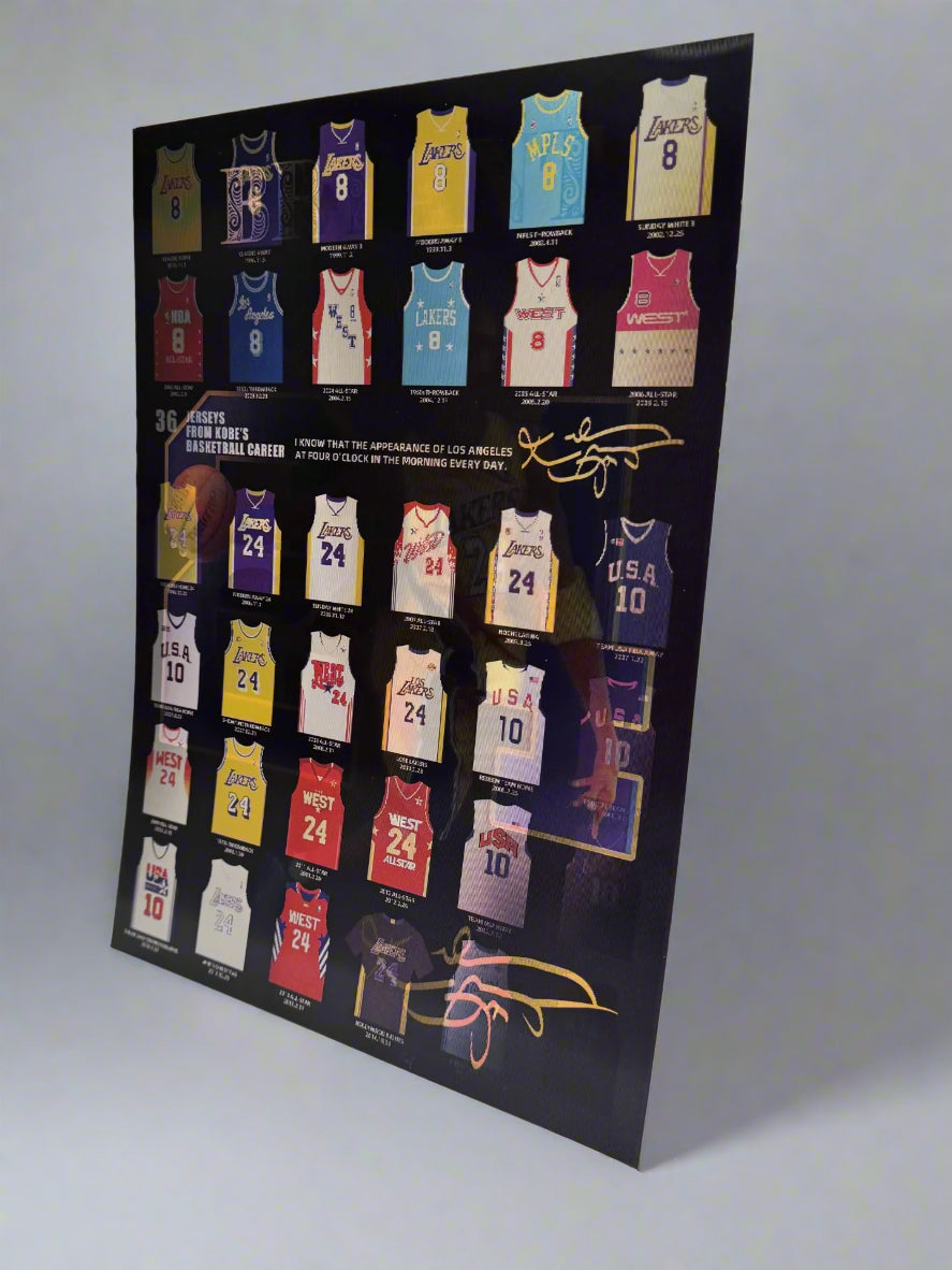 24 Kobe B. 2D Poster
