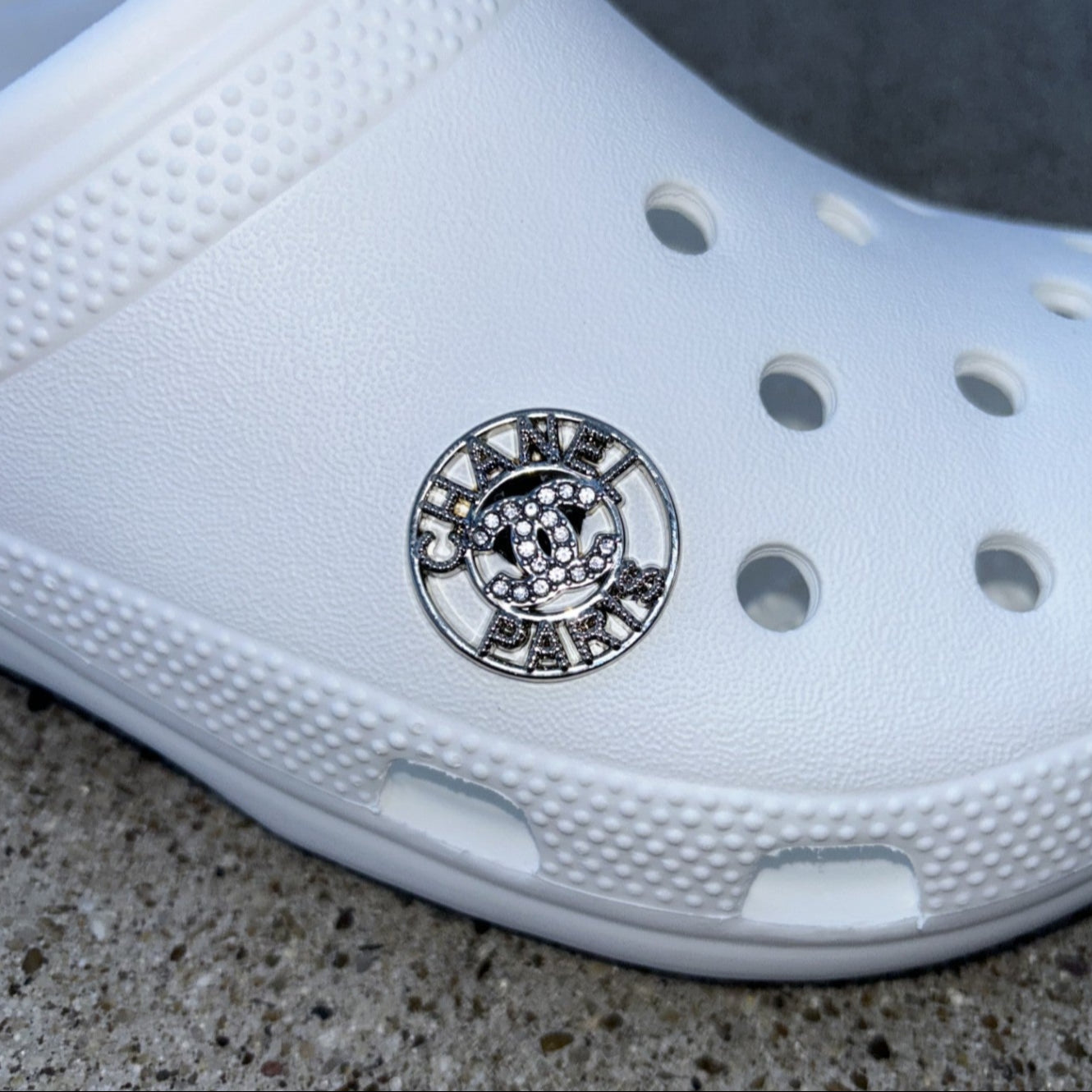 CC Paris Bling Croc Charm