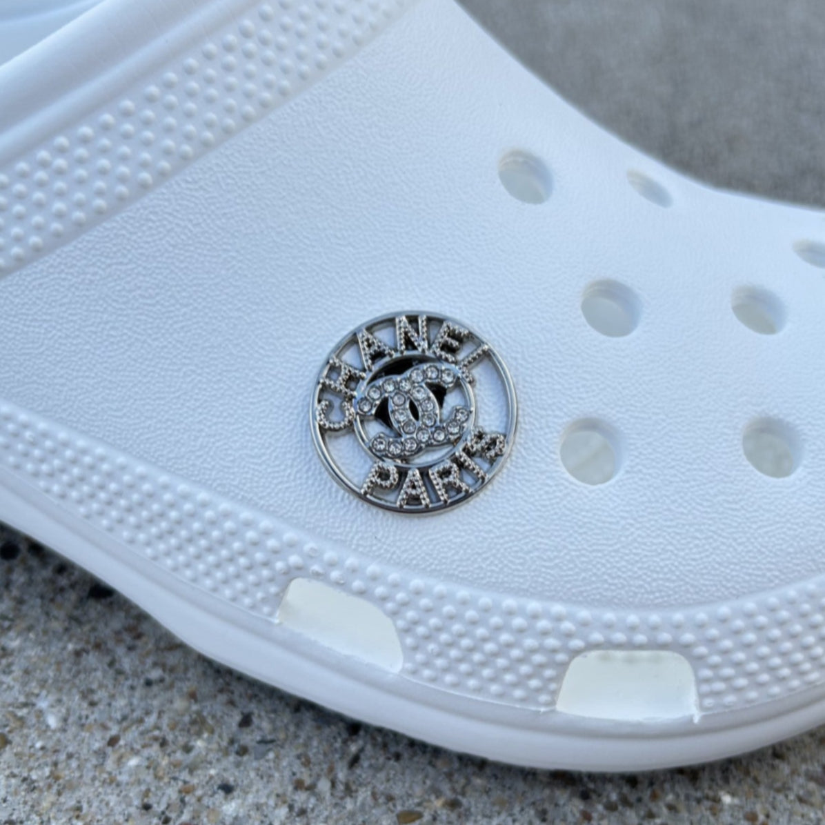 CC Paris Bling Croc Charm
