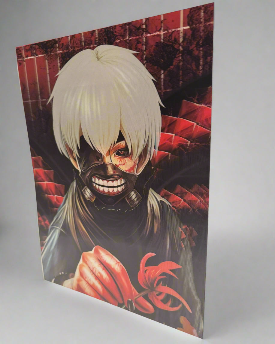 Dark Fantasy Ghoul Inspired 2D Anime Poster1