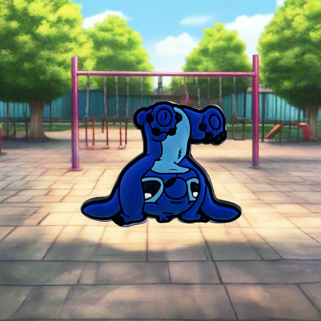 Handstand Stitch Croc Charm