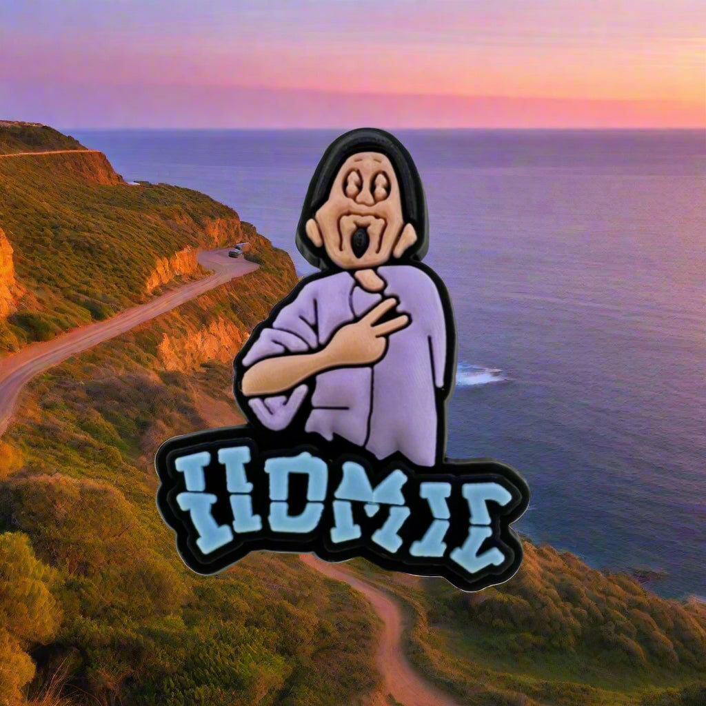 Homie With the Purple T Charm