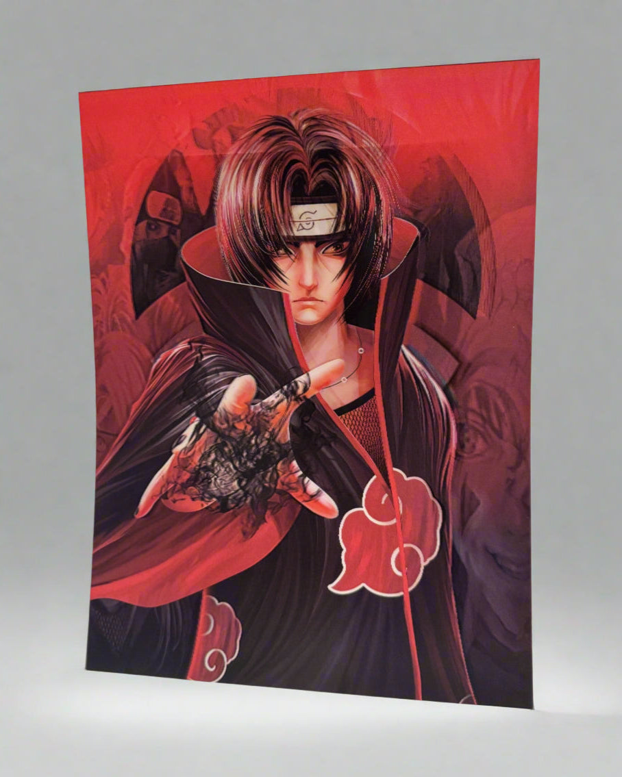 Itachi x Sasuke 2D Anime Poster
