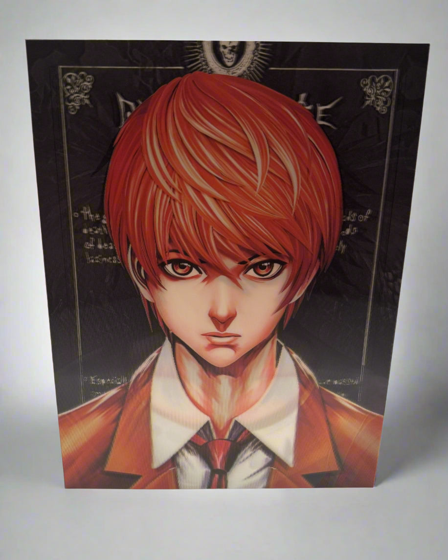 L & Light 2D Anime Poster