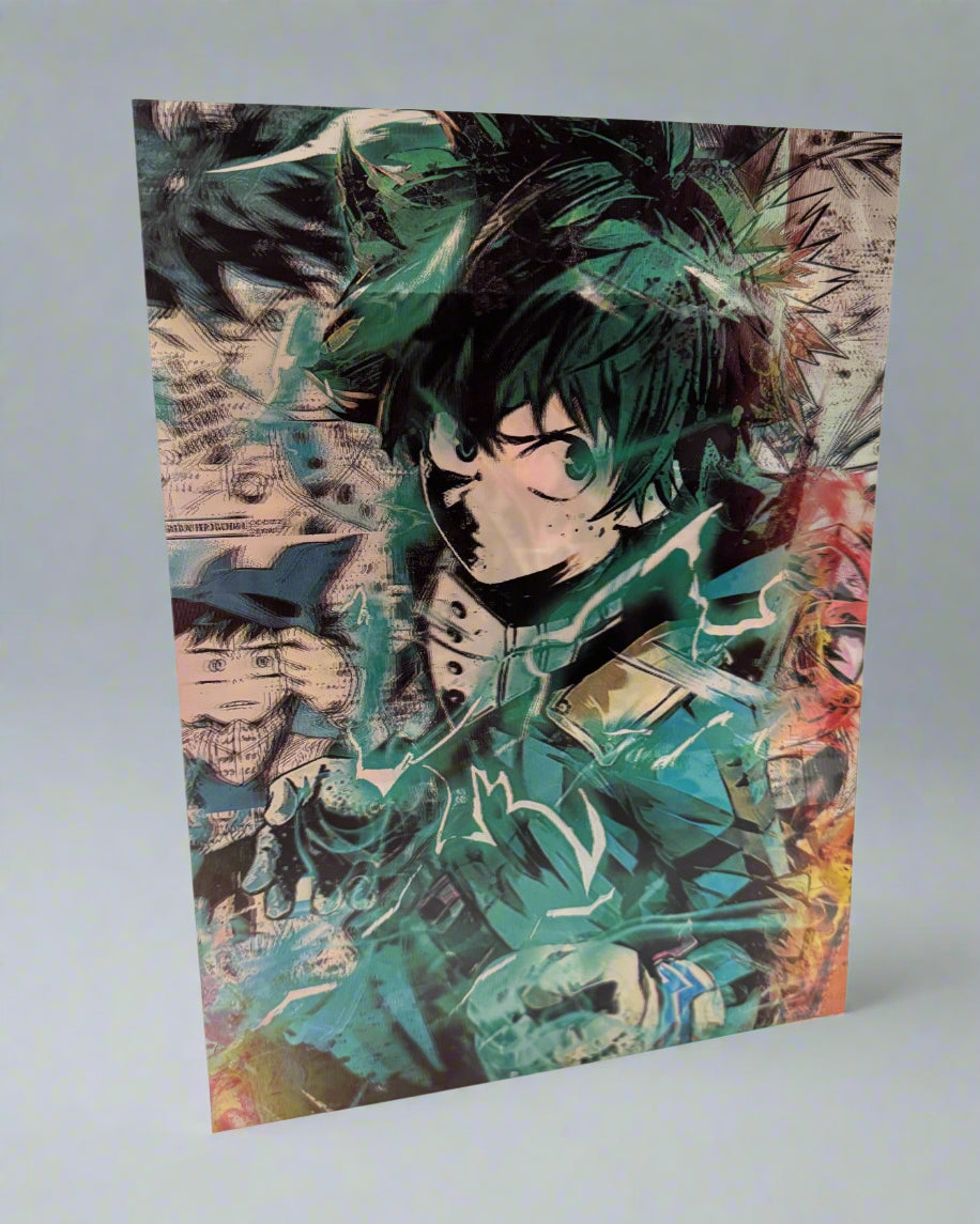 M.H.A. Squad 3D Anime Poster