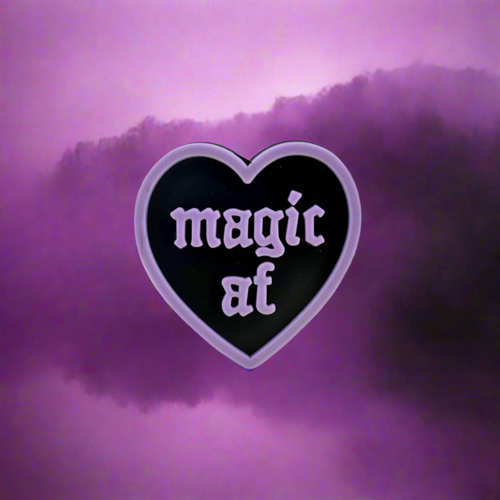 Magic af Heart Croc Charm