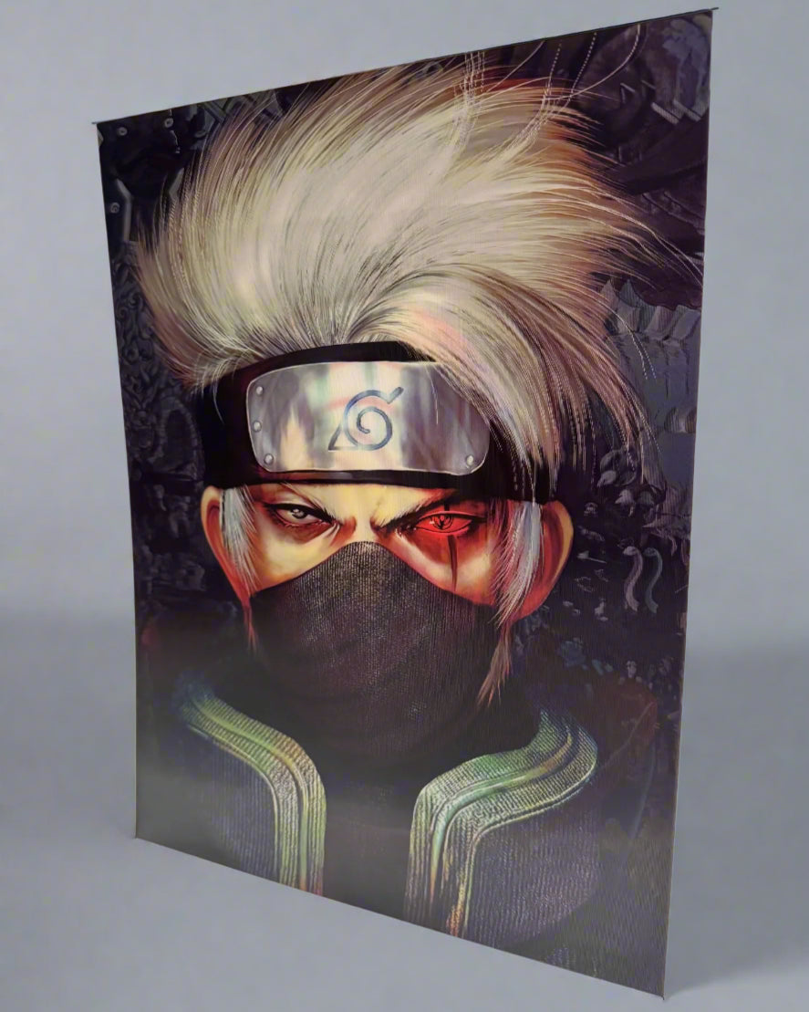 Masked Ninja Duo Anime – Inspired 2D Poster1