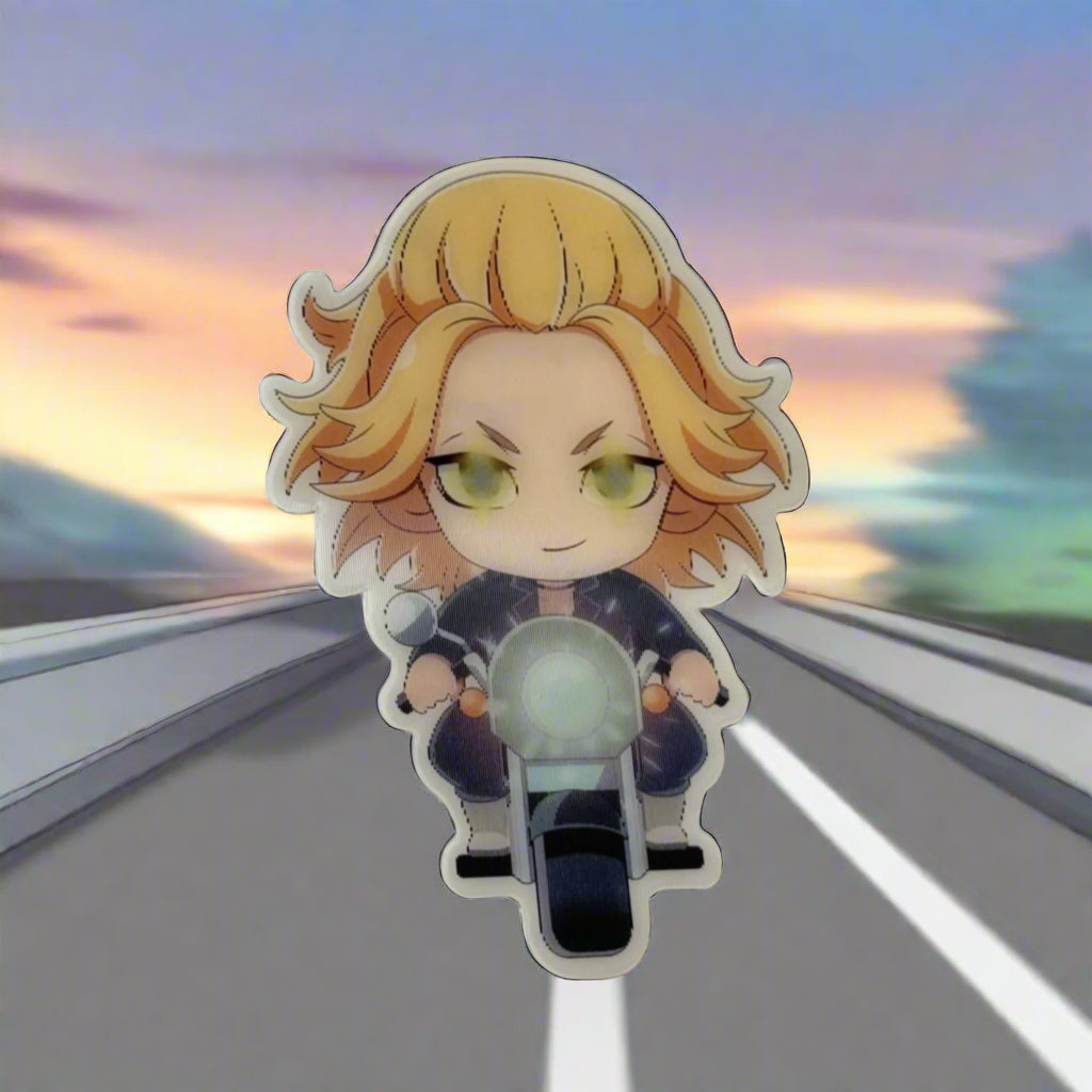 Mikey Motorcycle 2D Sticker