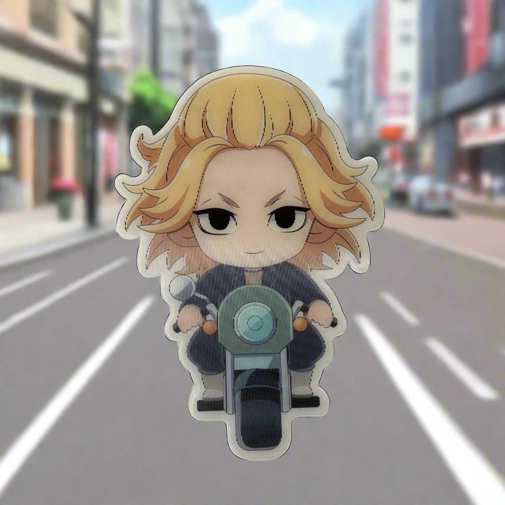 Mikey Motorcycle 2D Sticker