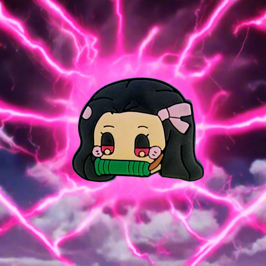 Nezuko Croc Charm
