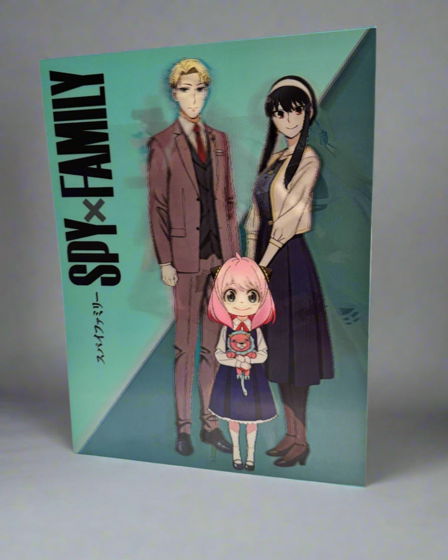 SPY x FAMILY 3D Anime Poster