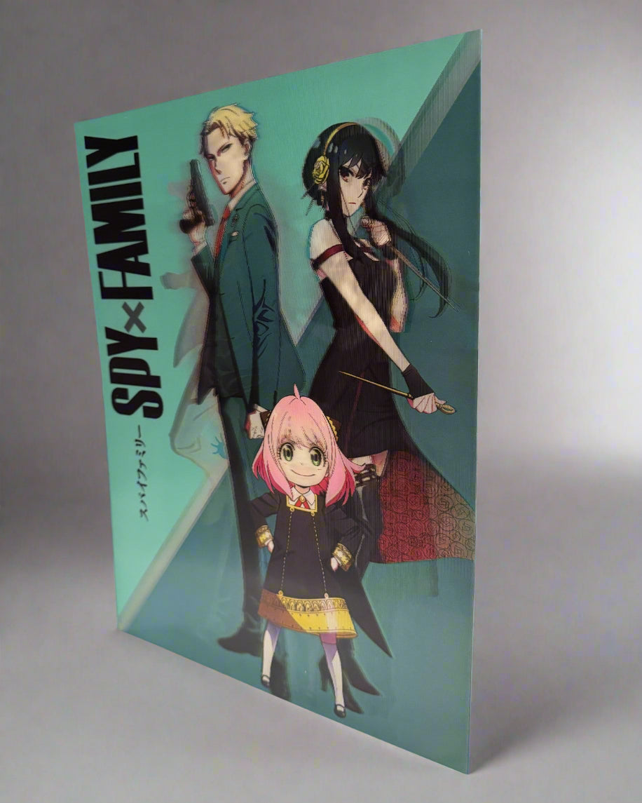 SPY x FAMILY 3D Anime Poster
