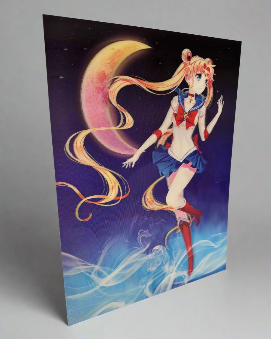 Sailor Moon 2D Anime Poster