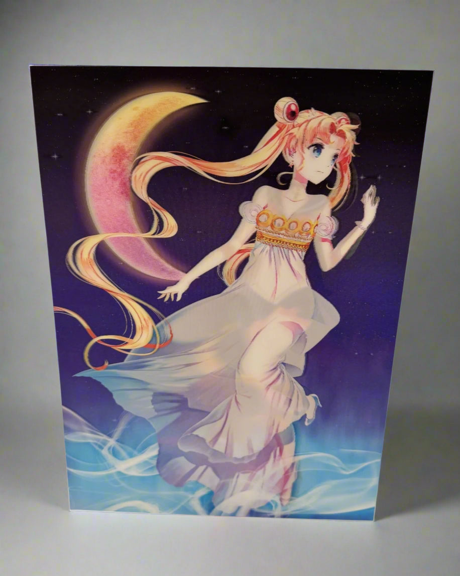 Sailor Moon 2D Anime Poster