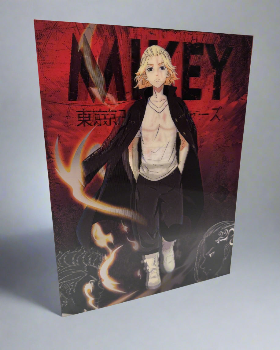 Tokyo Revengers Mikey 2D Anime Poster