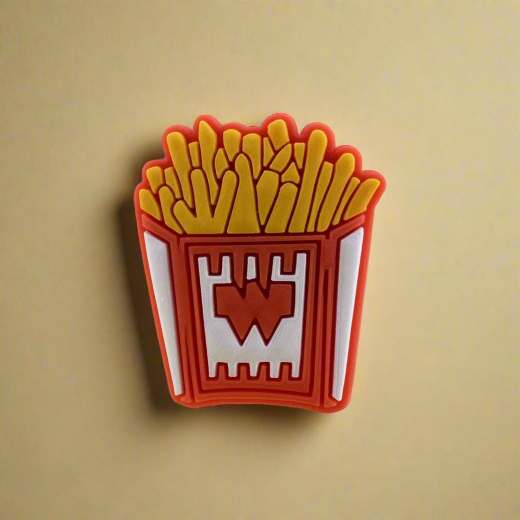 What-a-Fries Croc Charm