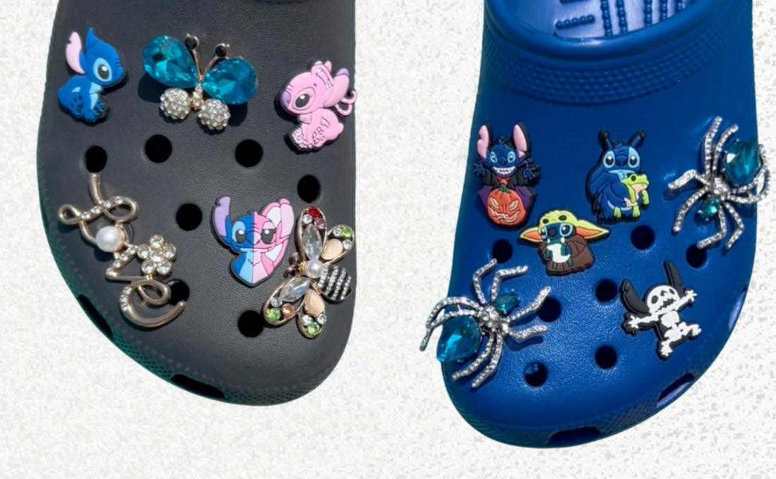 Stitch Charms That Won’t Break the Bank – Only at UNVS1! If you're a fan of Crocs (like us), then you already know the magic of charms. They’re the easiest way to level up your look and show off your vibe without doing too much.