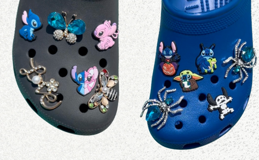 Stitch Charms That Won’t Break the Bank – Only at UNVS1! If you're a fan of Crocs (like us), then you already know the magic of charms. They’re the easiest way to level up your look and show off your vibe without doing too much.