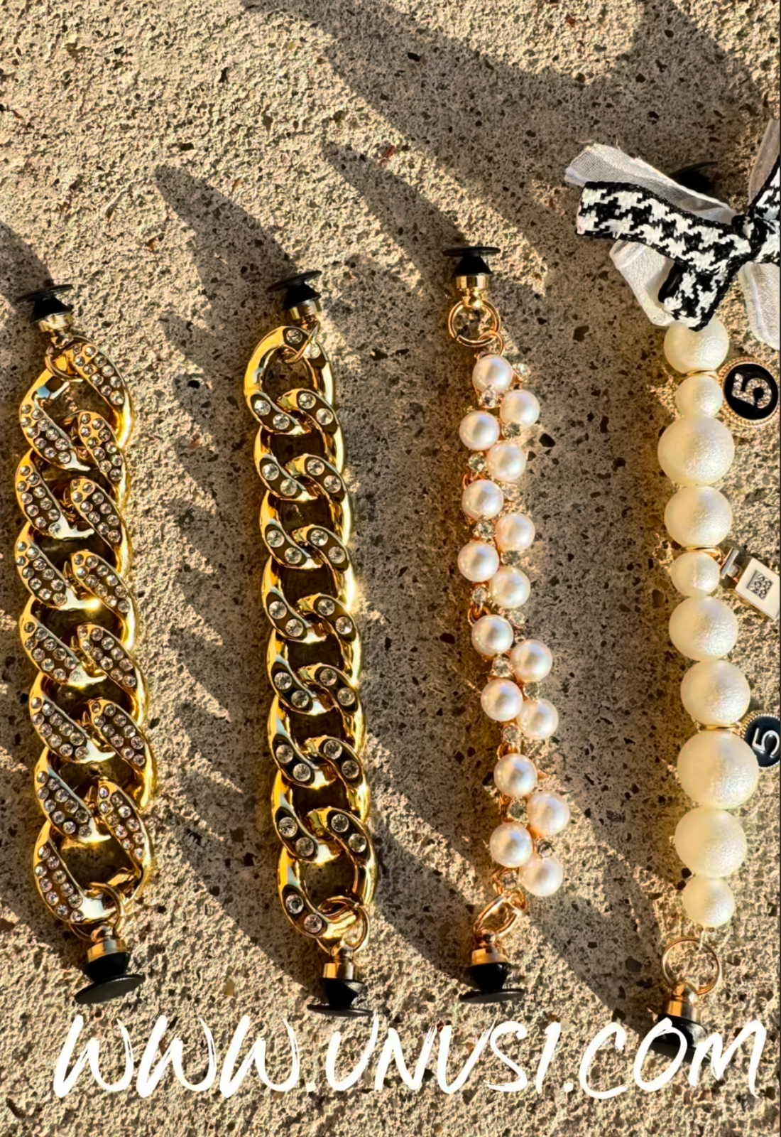 Bling Shoe Chain Collection: Trendy Shoe Accessories That Upgrade Any Look