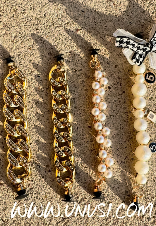 Bling Shoe Chain Collection: Trendy Shoe Accessories That Upgrade Any Look