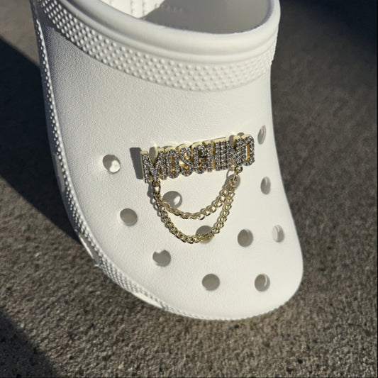 Moschino Bling Croc Charm