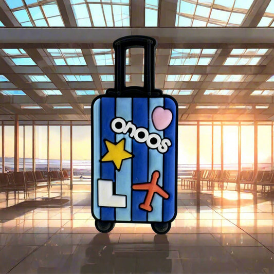 Airport Suitcase Croc Charm
