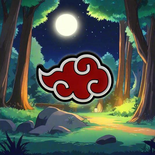 Akatsuki Red Cloud Croc Charm