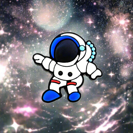 Astronaut Floating Croc Charm