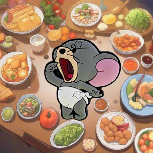 Baby Jerry Mouse Croc Charm