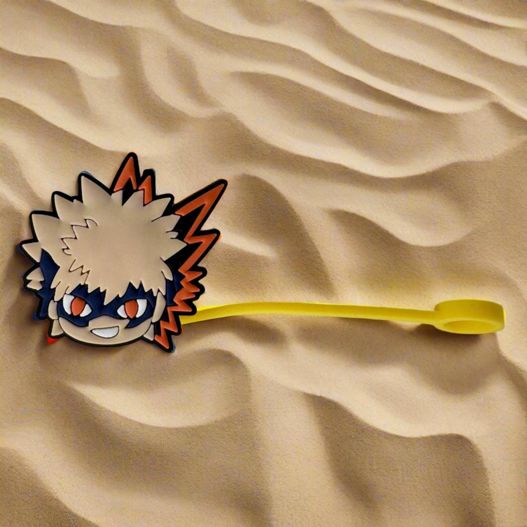 Bakugo Croc Straw Topper