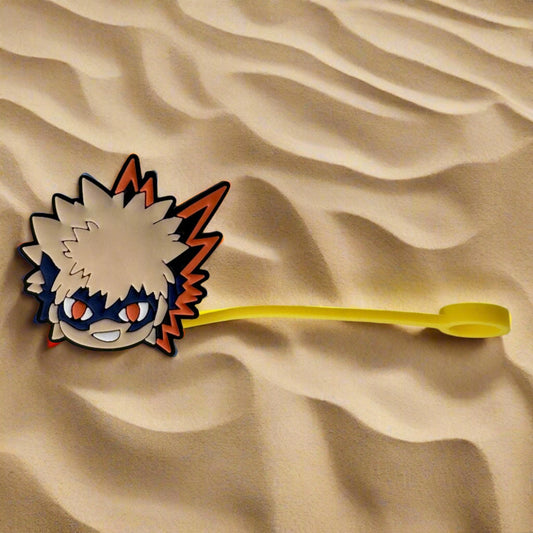 Bakugo Croc Straw Topper