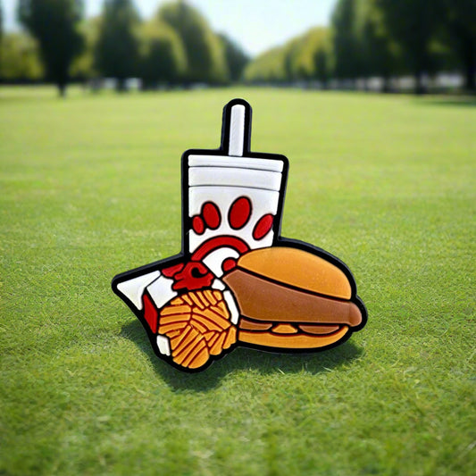 Chick Meal Combo Croc Charm