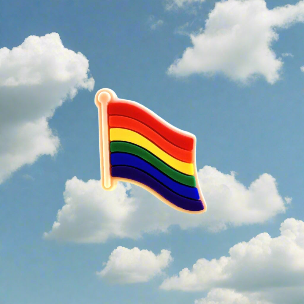 Colorful Flag Charm
