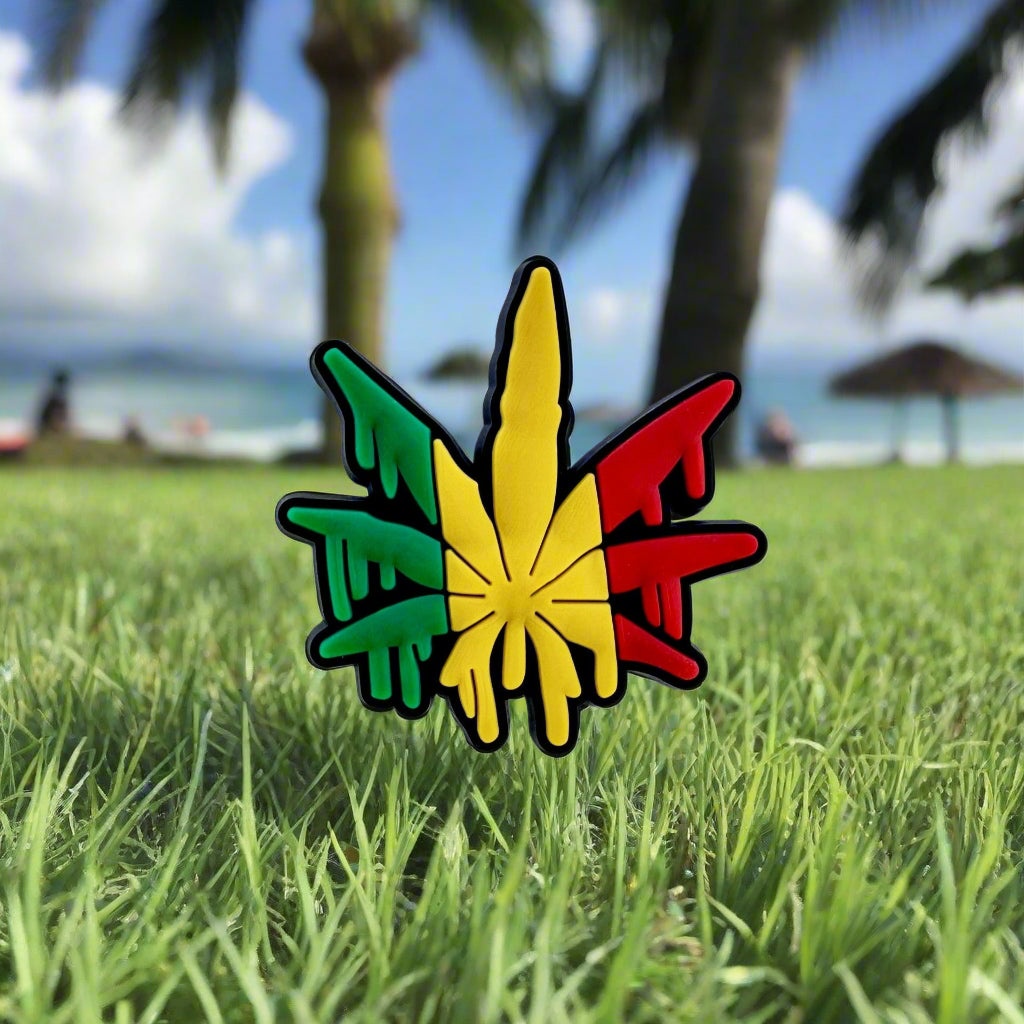 Colorful Leaf Charm