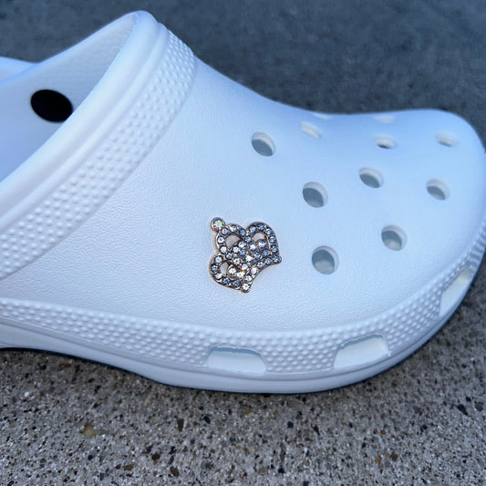 Crown Bling Croc Charm