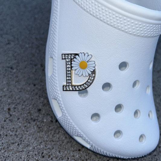 D with a Daisy Bling Croc Charm