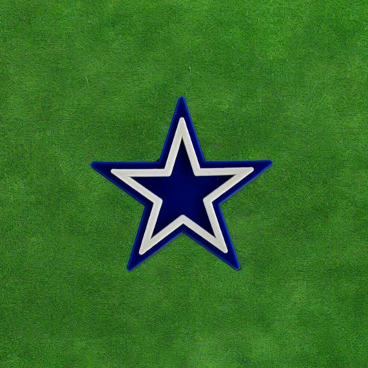 Dallas Star Croc Charm