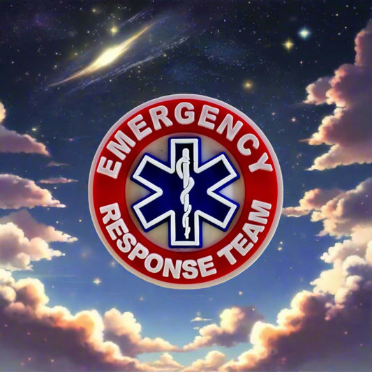 Emergency Response Team Croc Charm