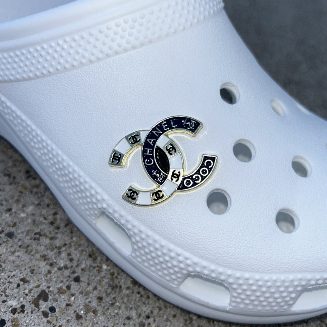 Sailor CC Bling Croc Charm