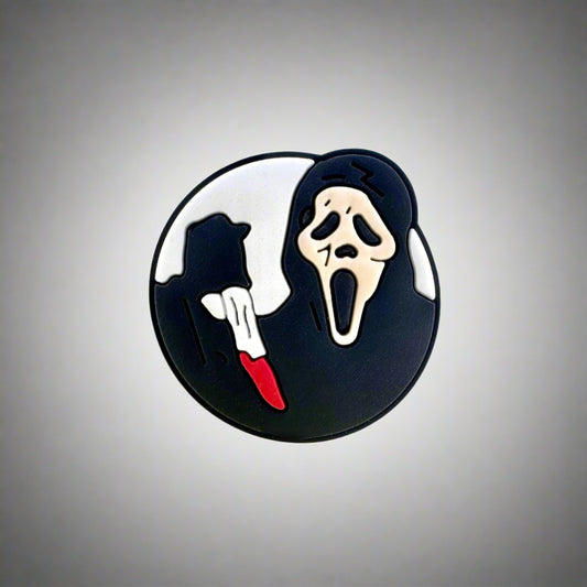Ghostface Croc Charm