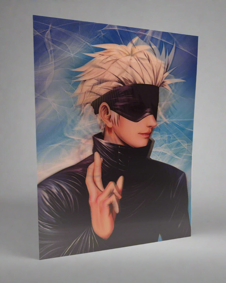 Gojo Satoru 2D Anime Poster