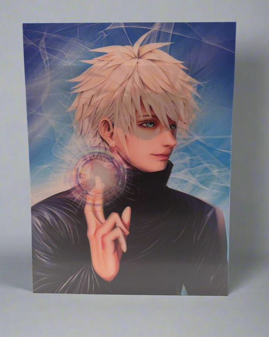 Gojo Satoru 2D Anime Poster