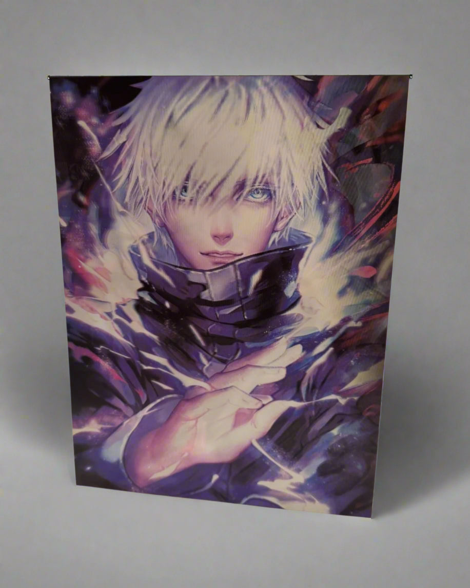 Gojo x Itadori x Sukuna 3D Anime Poster