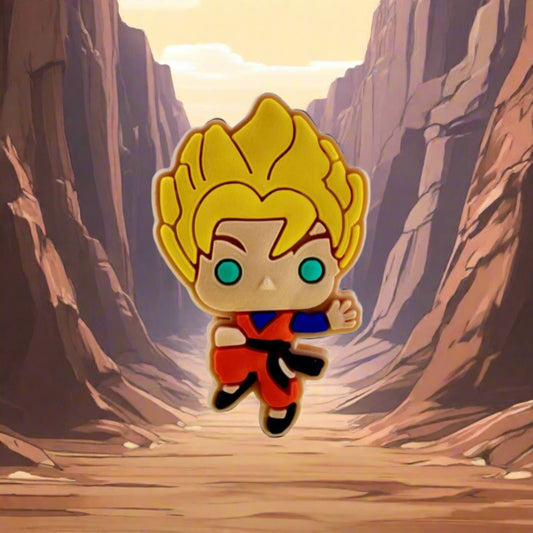 Goku Croc Charm