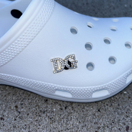 Gold DG Bling Croc Charm