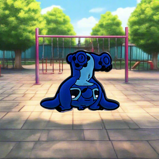 Handstand Stitch Croc Charm