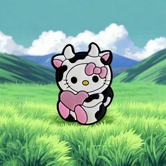 Hello Kitty Cow Croc Charm