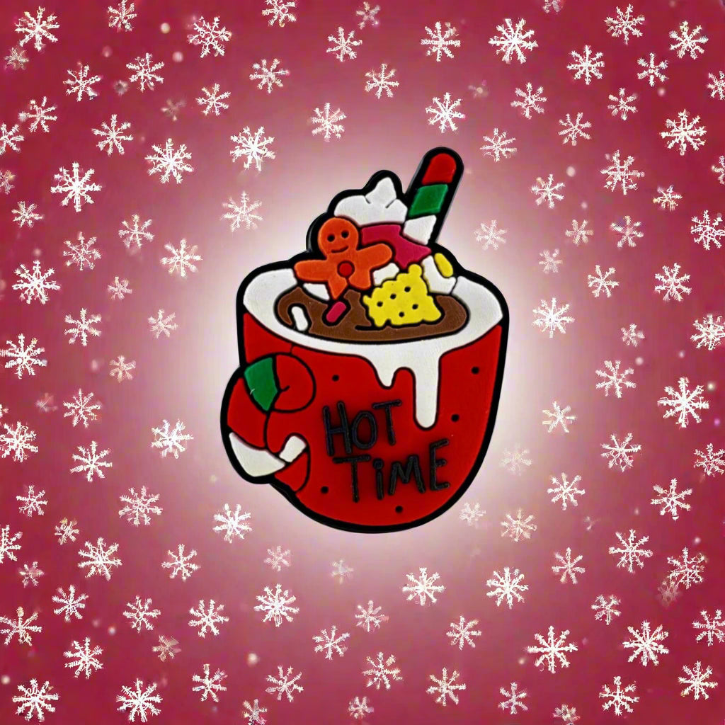 Hot Time Cocoa Croc Charm