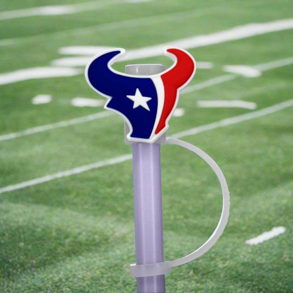 Houston Tex. Straw Topper