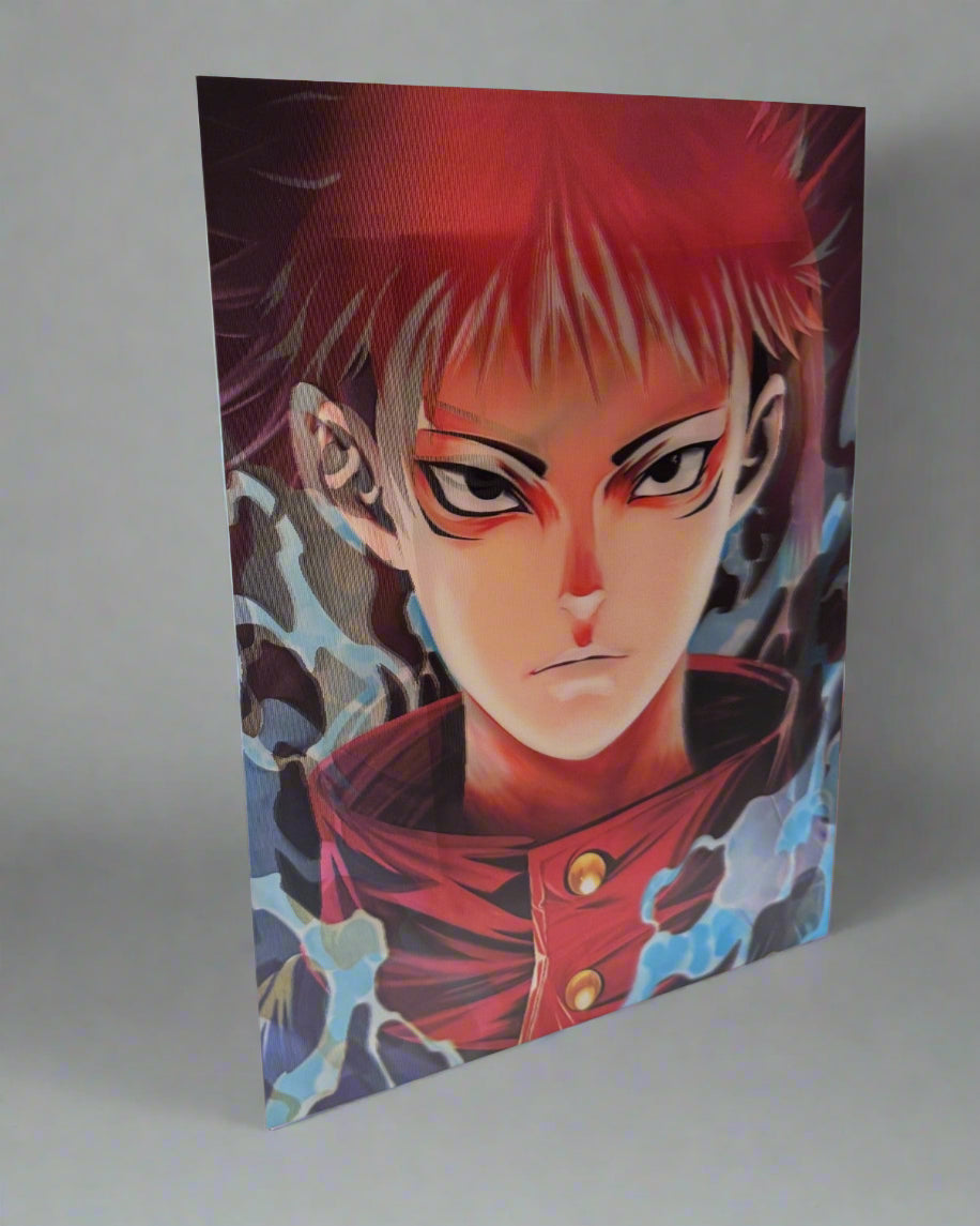 Itadori x Megumi x Nobara 3D Anime Poster